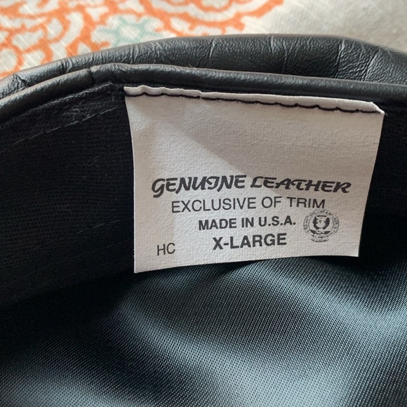 Made in USA Leather Greek Fisherman’s Hat - Picture 4 of 6